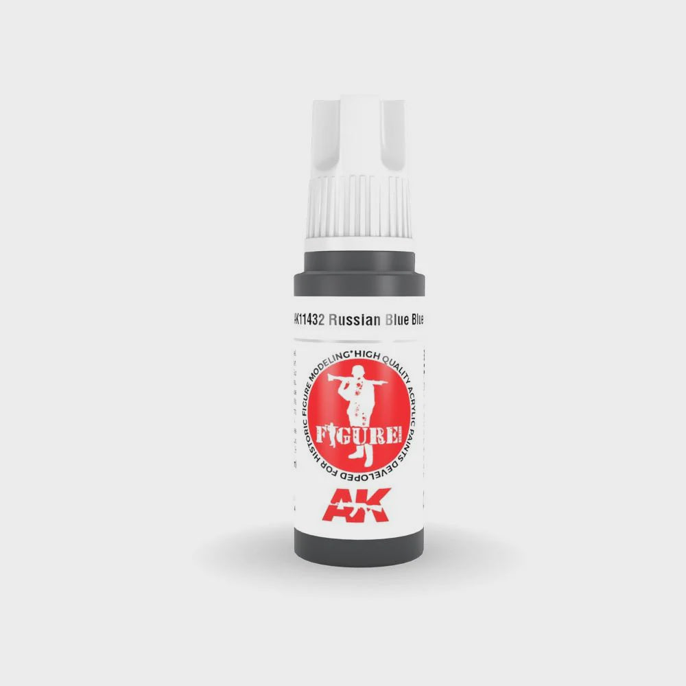 AK Interactive 3Gen Figures Acrylics - Russian Blue Base 17ml