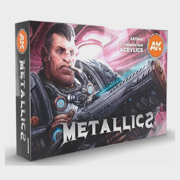 Ak Interactive 3Gen Sets - Metallics - Good Games
