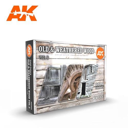Ak Interactive 3Gen Sets - Old & Weathered Wood Volume 2 - Good Games