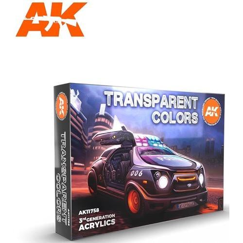 Ak Interactive 3Gen Sets - Transparent Colors - Good Games