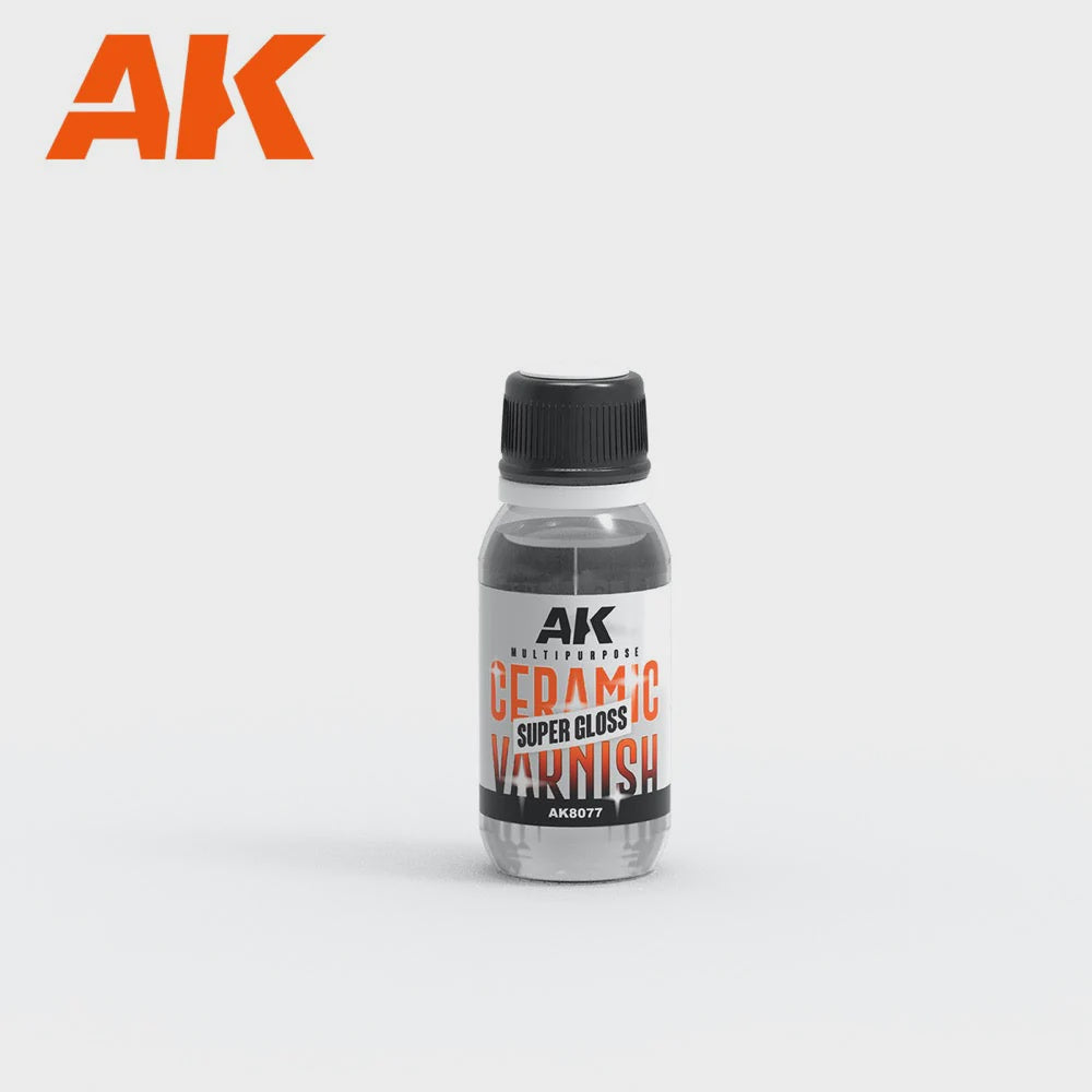 AK Interactive Auxiliaries - Multipurpose Ceramic Varnish (Super Gloss) 60Ml - Good Games