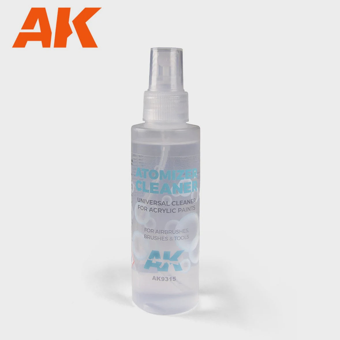 AK Interactive Auxiliaries - Atomizer Cleaner For Acrylic 125Ml - Good Games