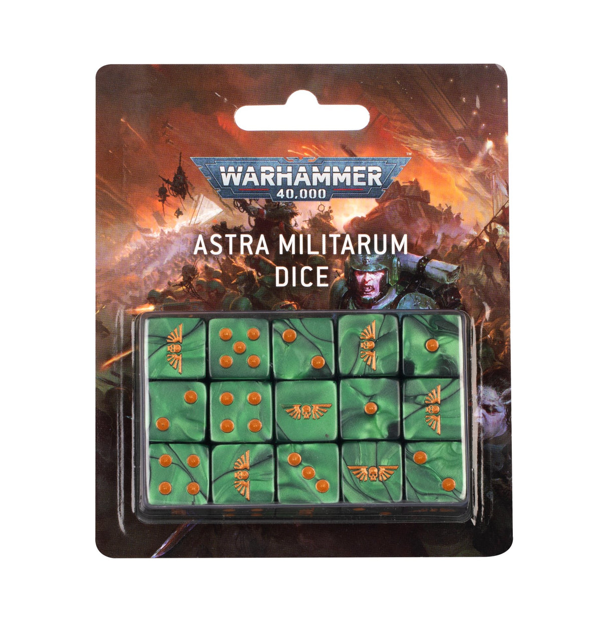 Warhammer 40000 Astra Militarum Dice (47-05) - Good Games