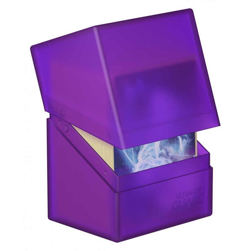 Ultimate Guard - Boulder Deck Case 80+ Standard Size Amethyst - Good Games