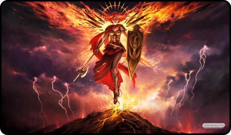 Gamermats - The Angel of the Mountain TCG Sized Playmat - Good Games