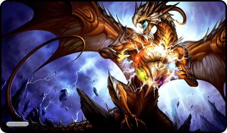 Gamermats - Artifact Dragon TCG Sized Playmat - Good Games