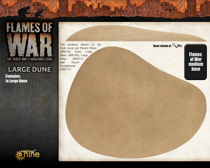 Battlefield in a Box: Desert - Large Dune - Good Games