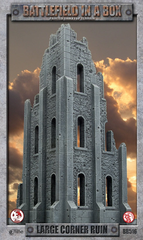 Battlefield in a Box: Glothic Battlefield - Large Corner Sandstone - Good Games