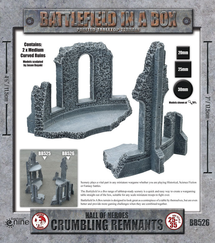 Battlefield in a Box: Gothic Battlefield - Crumbling Remnants - Good Games