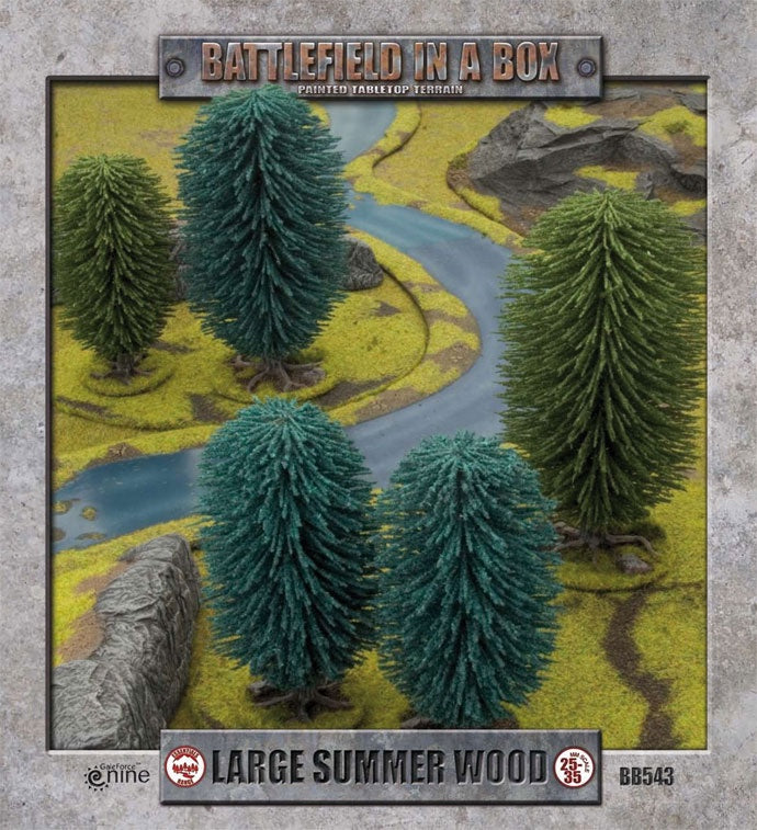 Battlefield in a Box: Large Summer Wood (x1) - 30mm - Good Games