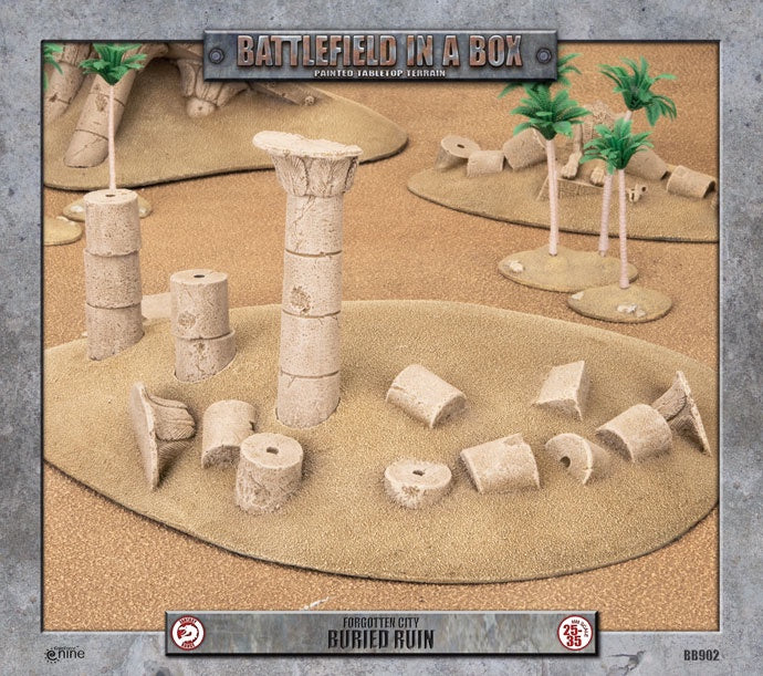 Battlefield in a Box: Forgotten City - Buried Ruin (x1) - 30mm - Good Games