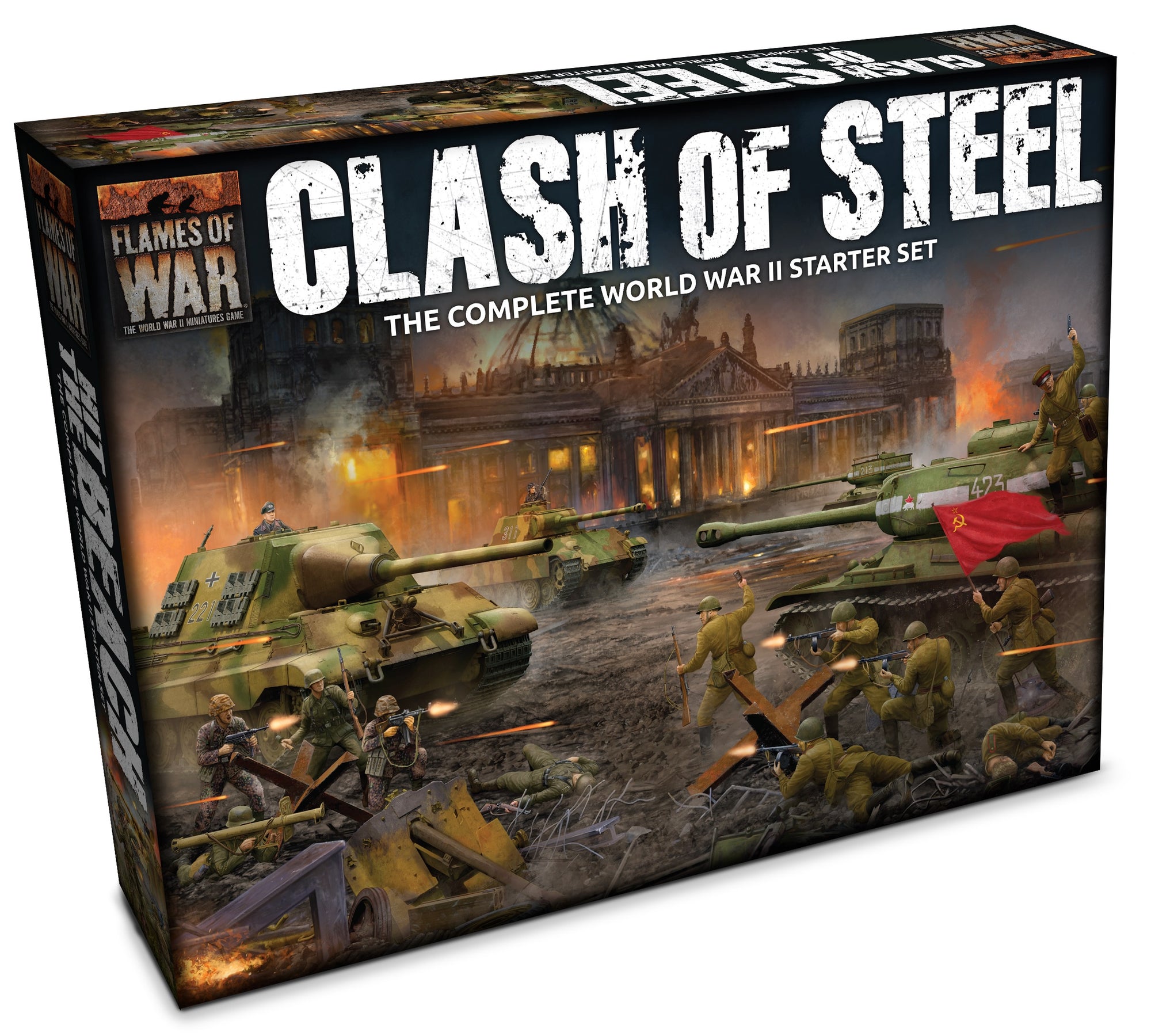 Flames of War: Clash of Steel Starter Set (LW German vs Soviet) - Good Games