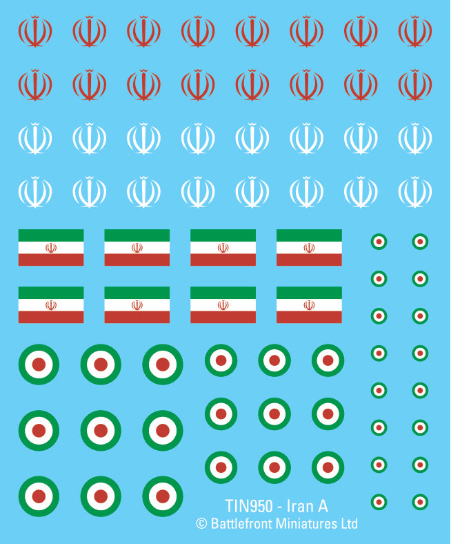 WWIII: Oil War: Iranian Decal Set (x4) - Good Games