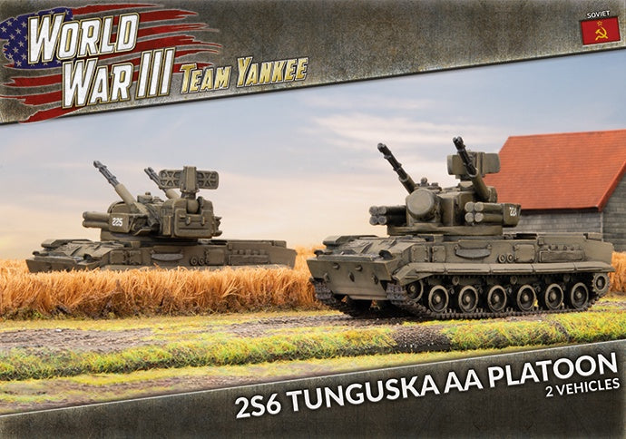 Battlefront Miniatures - 2S6 Tunguska AA Platoon (2 Vehicles) (TSBX27) - Good Games