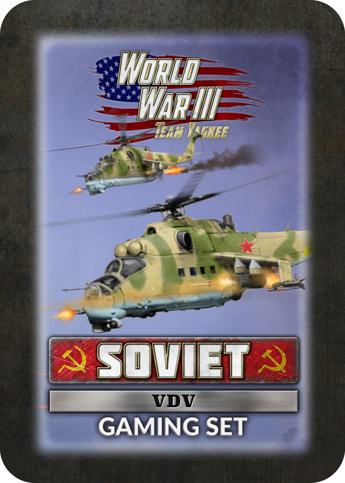 WWIII: Soviet: Soviet VDV Gaming Set (x20 Tokens x2 Objectives x16 Dice) - Good Games