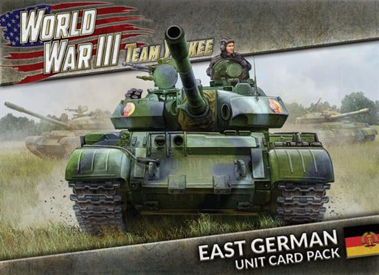 WWIII: East German Unit Cards (34 Cards) (World War III) - Good Games