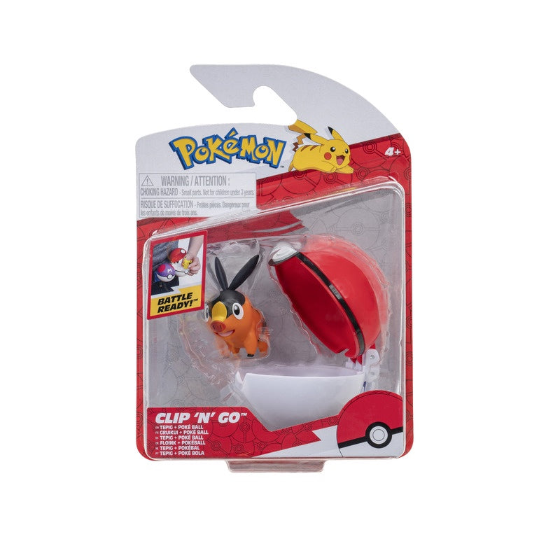 Pokemon Clip n Go Ball (Tepig) - Good Games