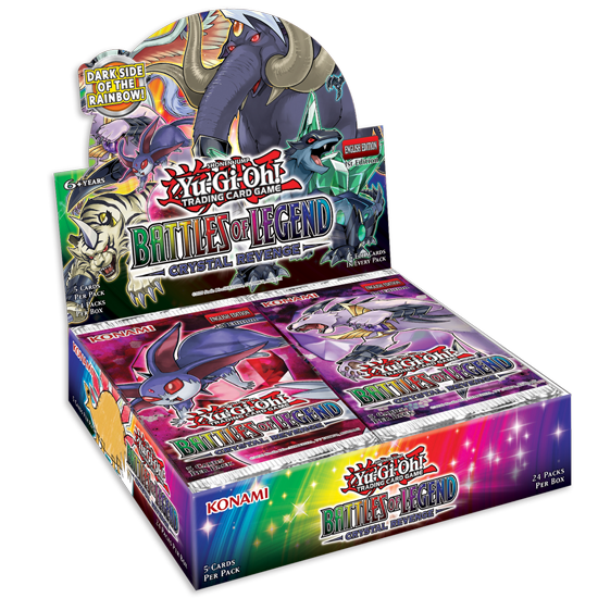 Yu-Gi-Oh! - Battles of Legend Crystal Revenge Booster Box