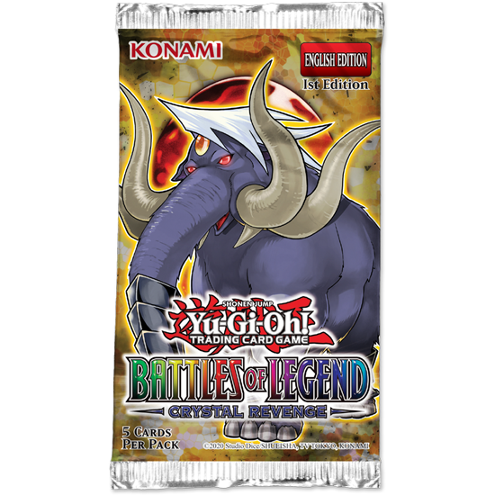 Yu-Gi-Oh! - Battles Of Legend - Crystal Revenge Booster Pack