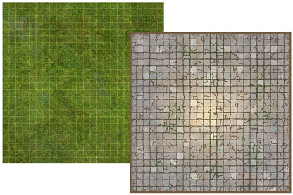 Battle Mat Board Dungeon and Grassland - Good Games