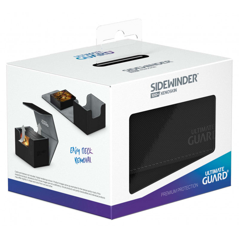 Ultimate Guard - Sidewinder 100+ Standard Size Xenoskin Black