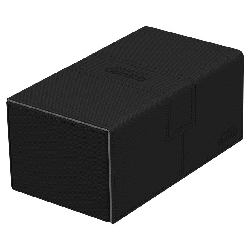 Ultimate Guard - Twin Flip N Tray Deck Case 200+ Standard Size Xenoskin Black