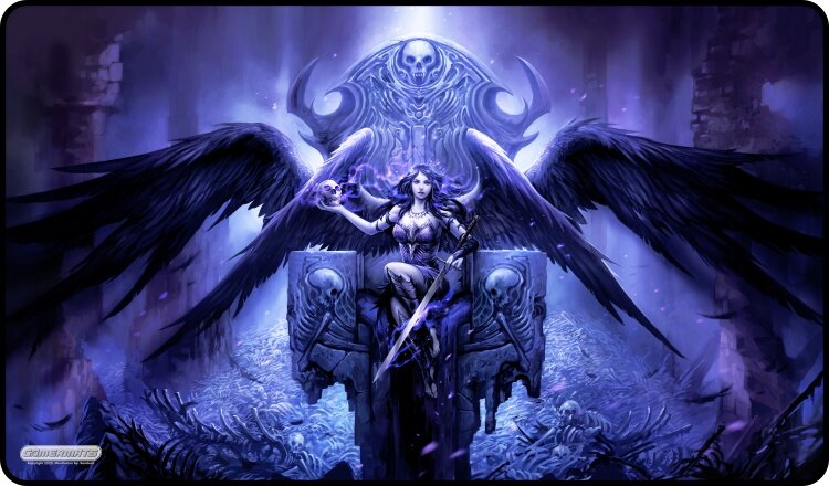 Gamermats - The Dark Angel TCG Sized Playmat - Good Games