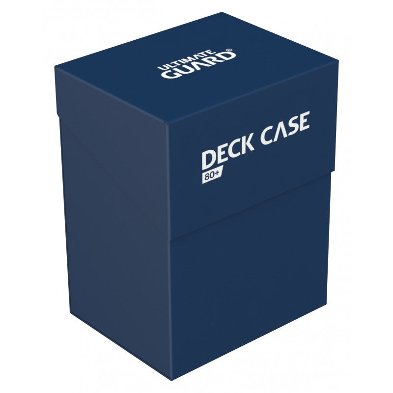 Ultimate Guard - Deck Case 80+ Standard Size Dark Blue - Good Games