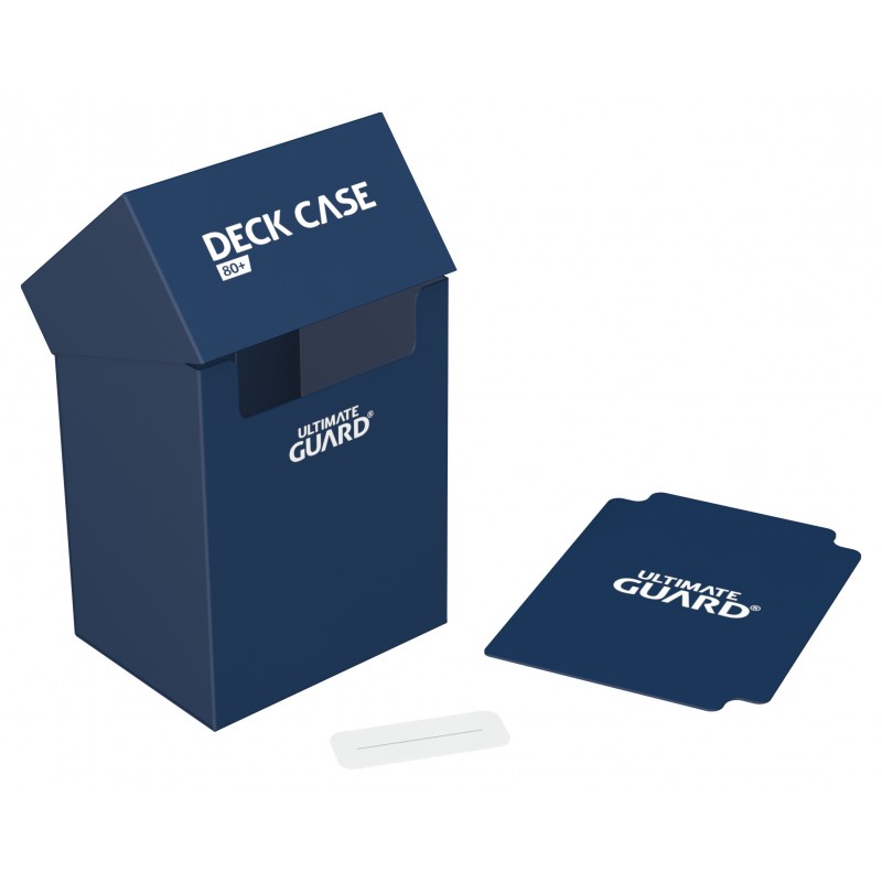 Ultimate Guard - Deck Case 80+ Standard Size Dark Blue - Good Games