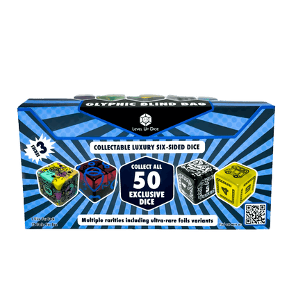 Level Up Dice - Glyphic Blind Bags Series 3 Box - Good Games