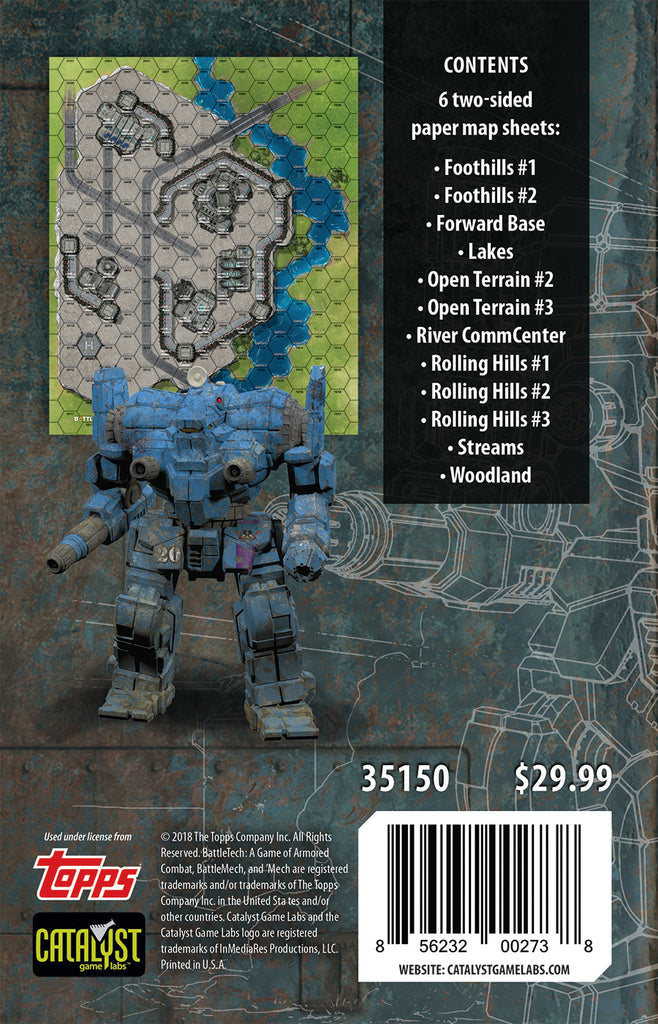 Battletech Map Set Grasslands - Good Games