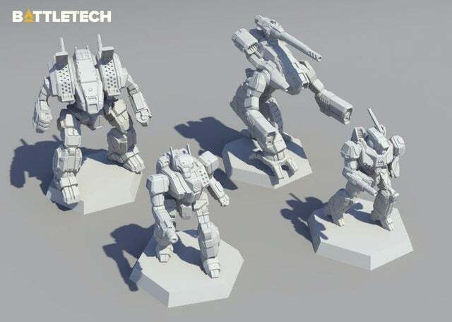 Battletech Inner Sphere Command Lance