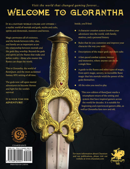 Runequest: Roleplaying in Glorantha Slipcase Set - Good Games