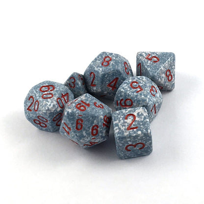 Chessex - Speckled Polyhedral 7-Die Set - Air (CHX25300) - Good Games
