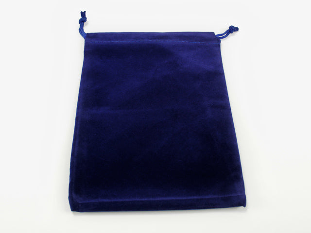 Chessex - Velour Cloth Bag Large Size - Royal Blue (CHX02396) - Good Games