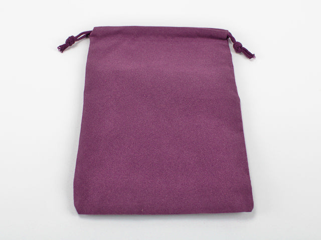 Chessex - Velour Cloth Bag Large Size - Purple (CHX02397) - Good Games