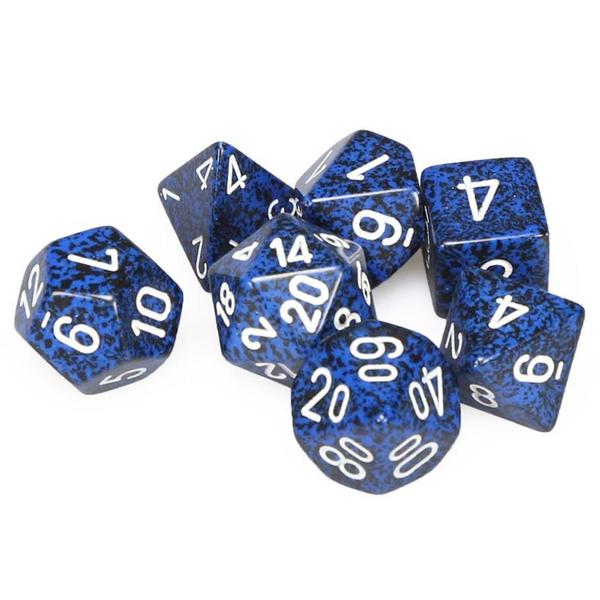 Chessex - Speckled Polyhedral 7-Die Set - Stealth (CHX25346) - Good Games