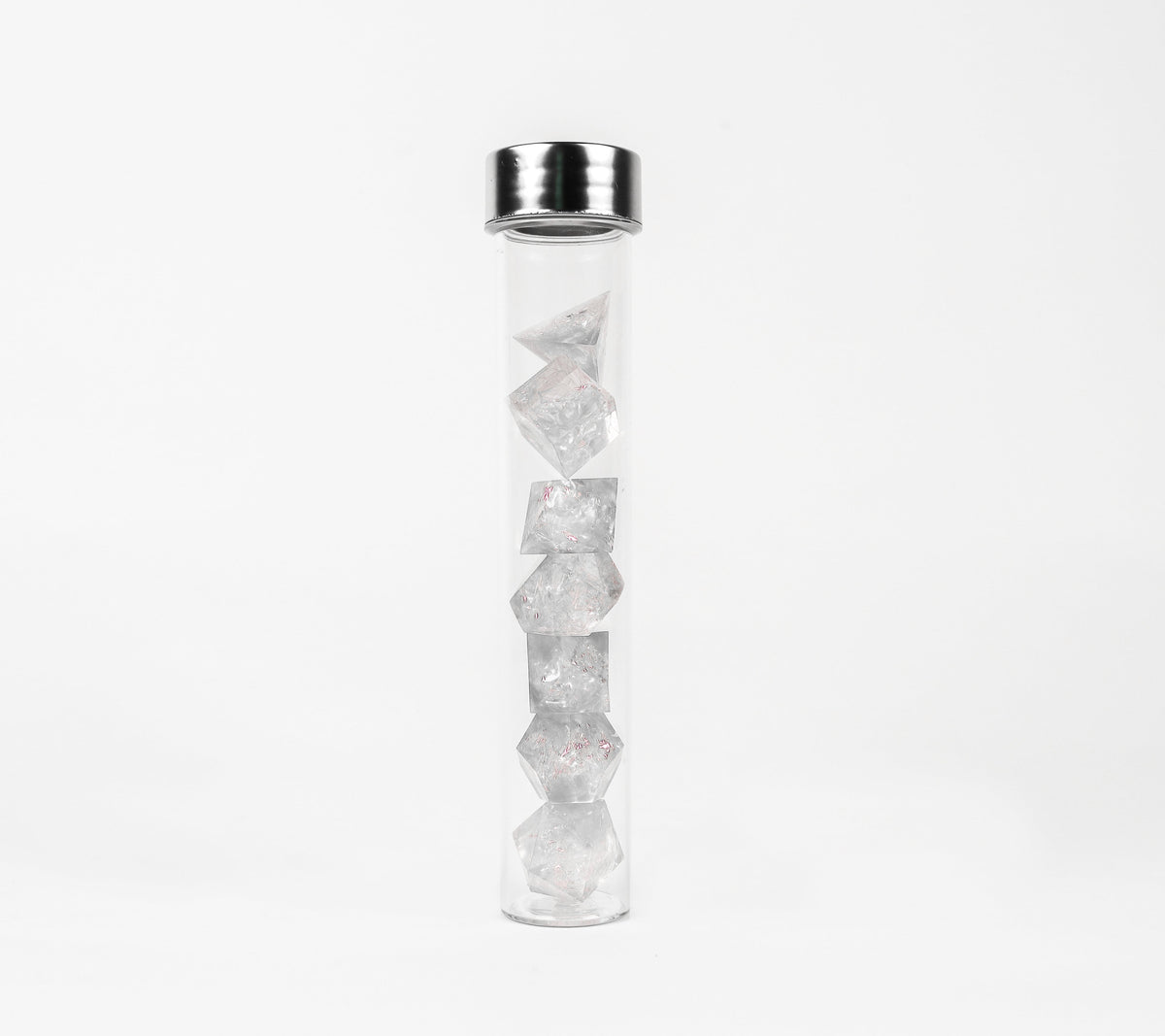Sirius Dice - Clear Cloak &amp; Dagger Dice Set 7 - Good Games