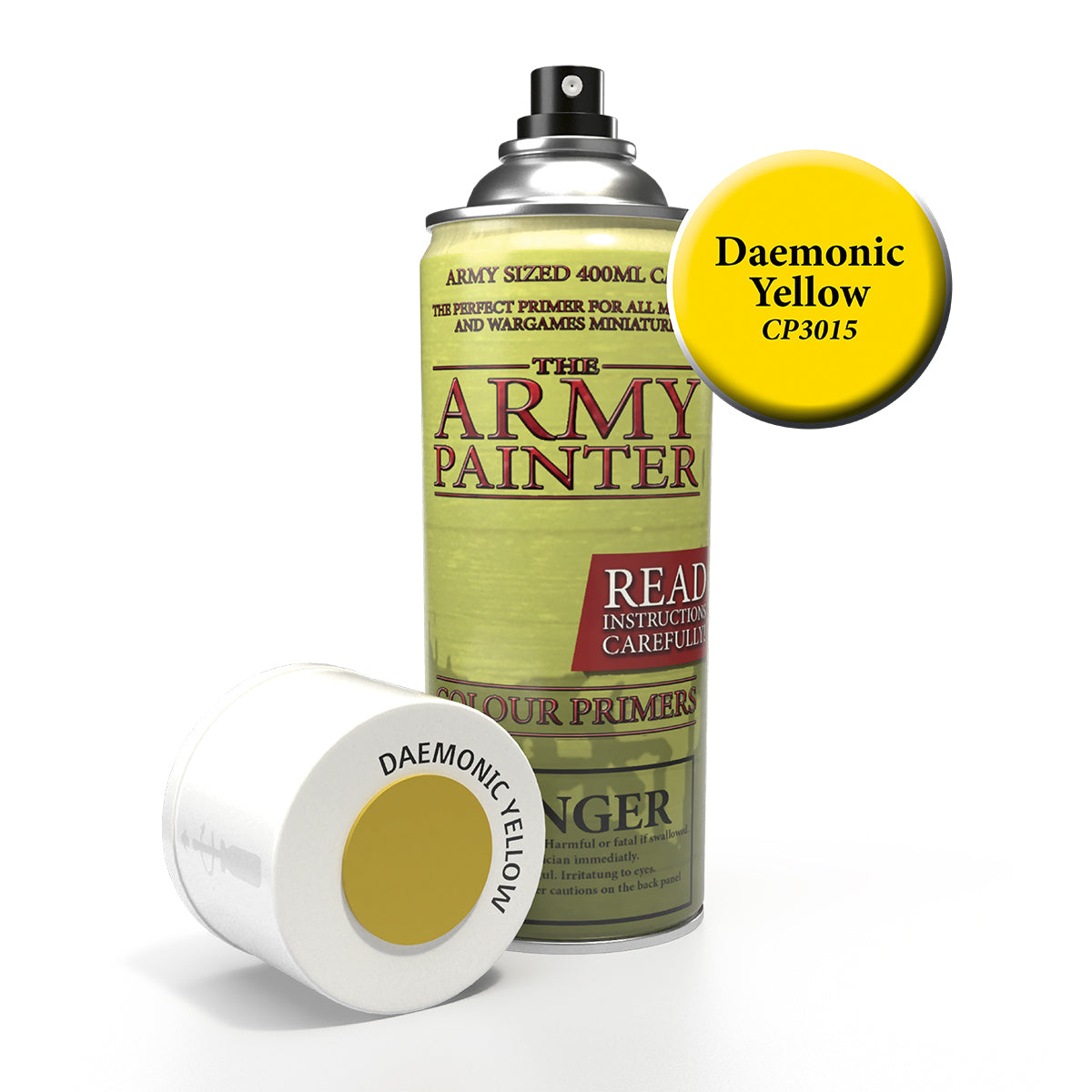 Army Painter - Base Primer Daemonic Yellow - Good Games