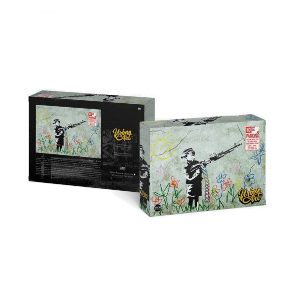 Bansky Urban Art Crayola Shooter 1000 Piece Jigsaw - Good Games