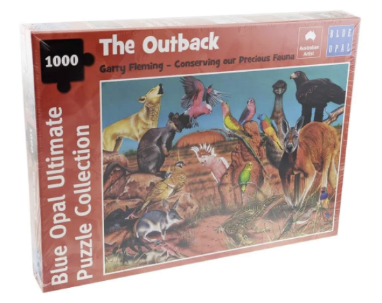 Blue Opal - Fleming: The Outback 1000 Piece Jigsaw - Good Games