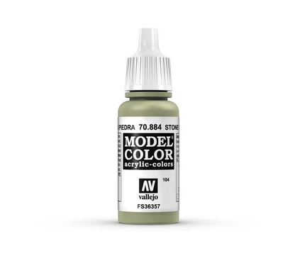 Vallejo Model Colour - Stone Grey 17ml Acrylic Paint (AV70884) - Good Games