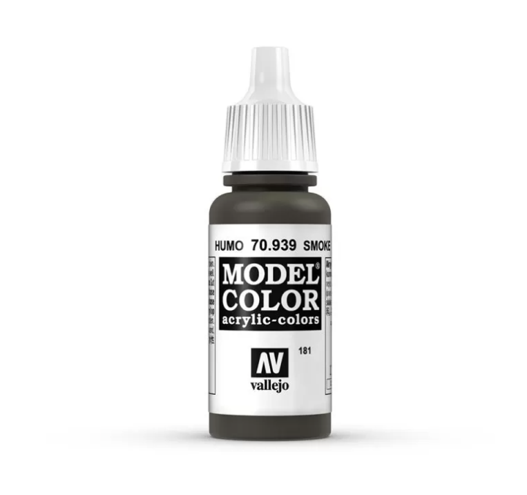 Vallejo Model Colour - Transparent Smoke 17ml Acrylic Paint (AV70939) - Good Games