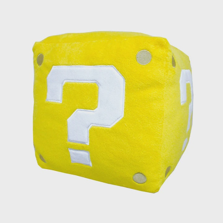 Super Mario Bros Plush Coin Box Pillow - Good Games