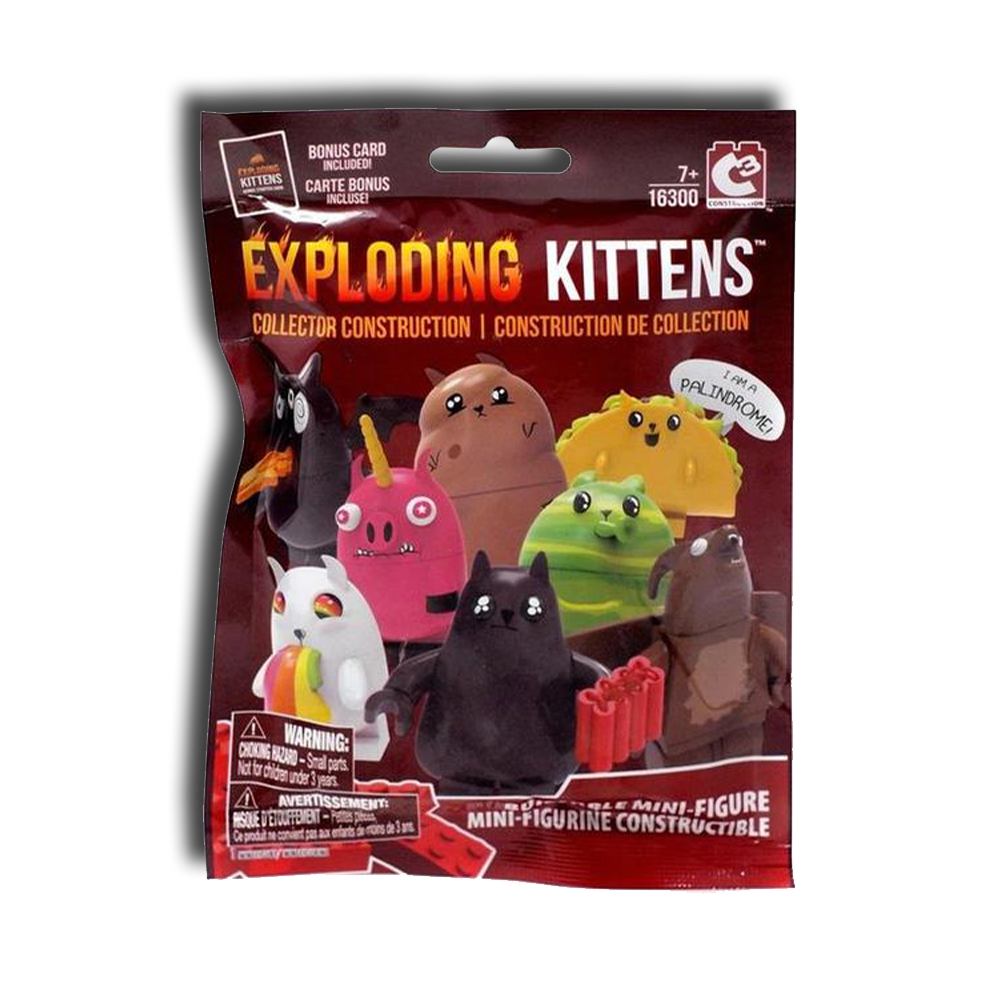 Exploding Kittens Blind Pack Mini Figure - Good Games