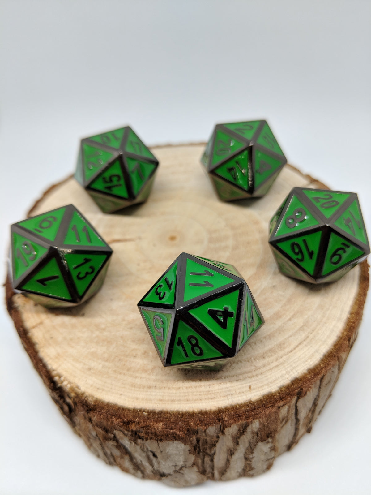 Dice Hoard - Metal D20 Set 08