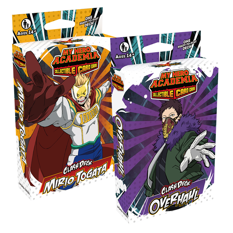 My Hero Academia CCG - Wave 5 Undaunted Raid Clash Deck Combo