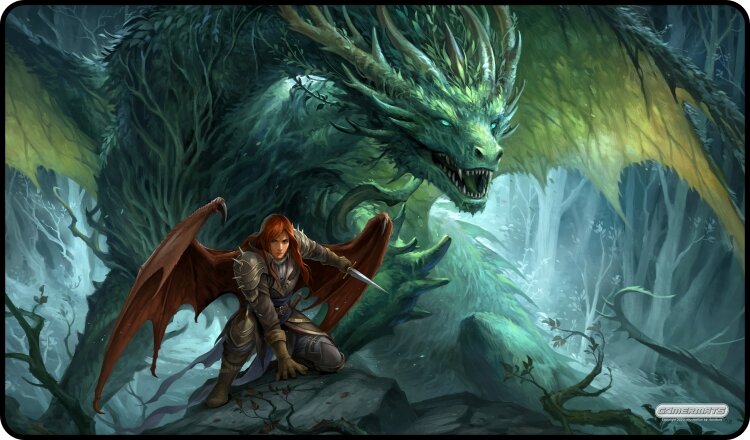 Gamermats - Denizen of the Forest TCG Sized Playmat - Good Games