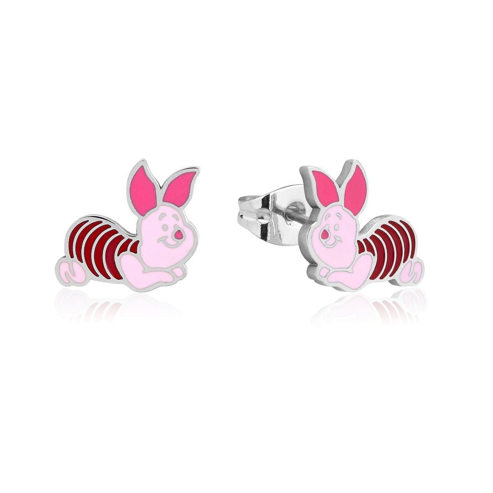 Piglet Enamel Stud Earrings - Good Games