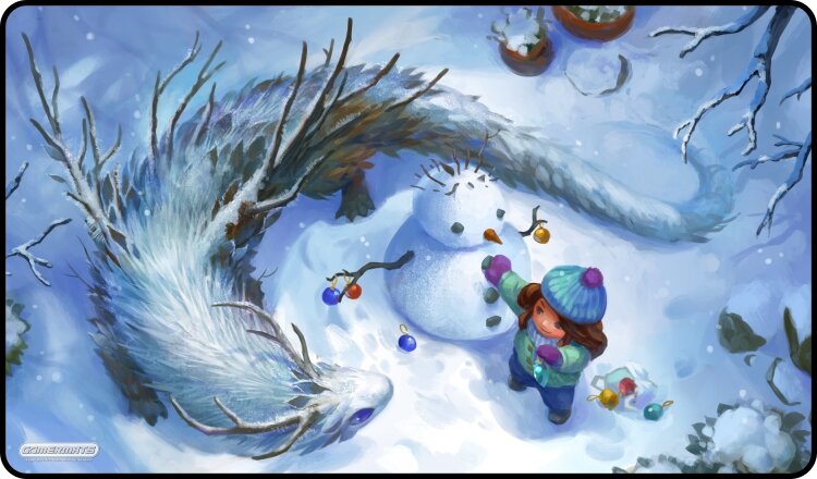 Gamermats - Do You Wanna Build a Snowman TCG Sized Playmat - Good Games